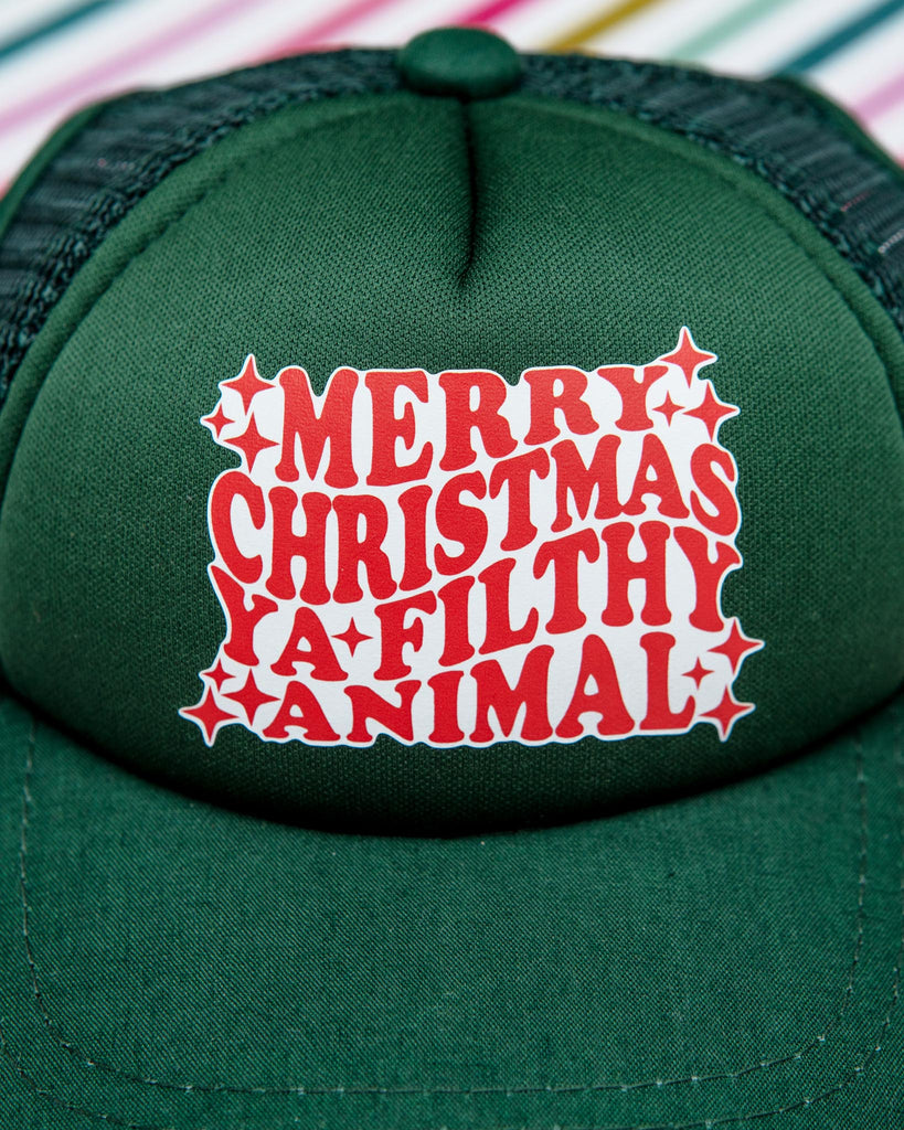 Ya Filthy Animal Holiday Pet Trucker Hat (DOG & CO. EXCLUSIVE) Wear PUPLID   