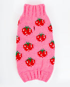 Strawberry Wool Dog Sweater (FINAL SALE)