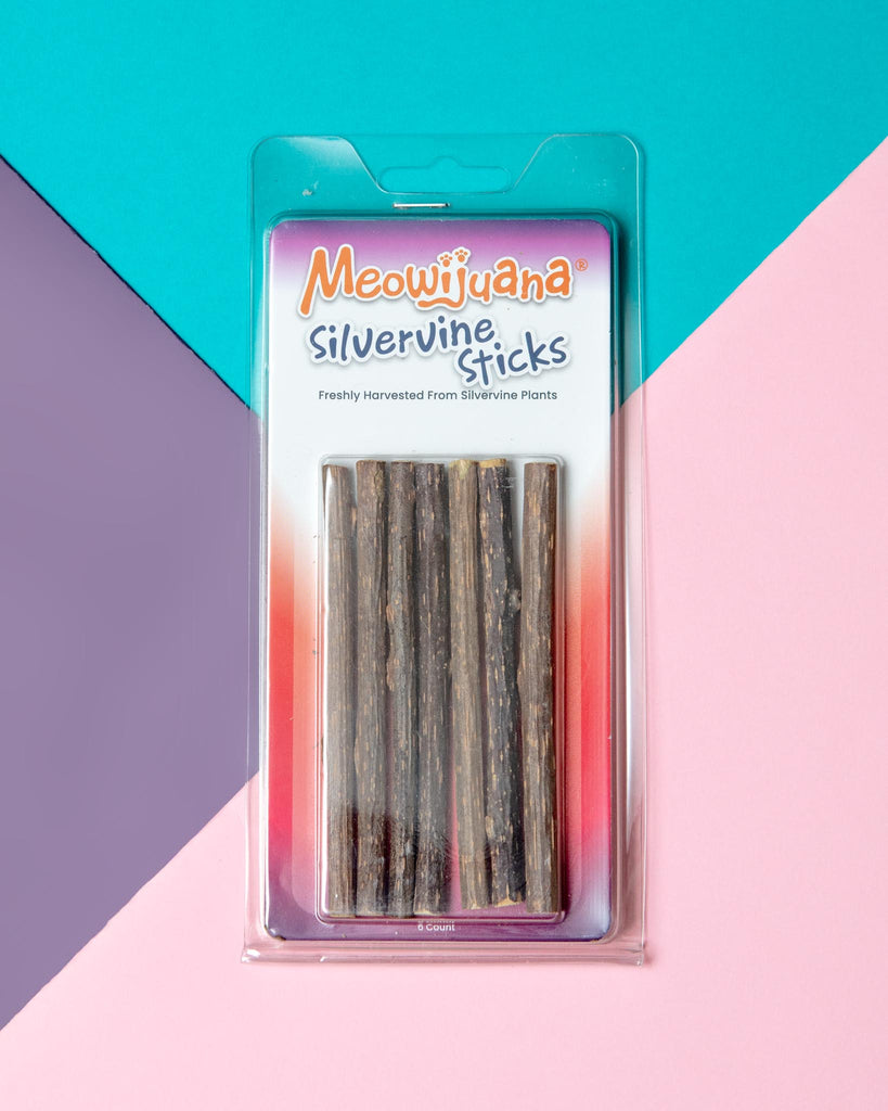 Silvervine Cat Sticks (6-Pack) PLAY MEOWIJUANA