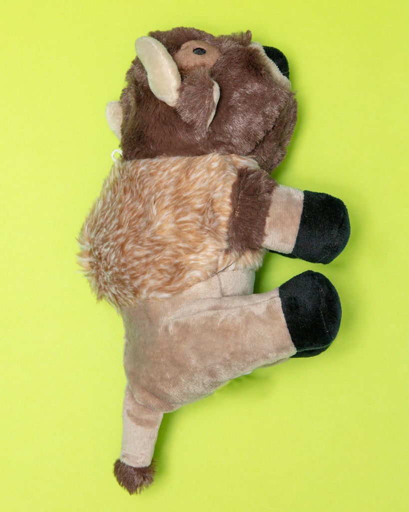 Buffalo Squeaky Plush Dog Toy PLAY TALL TAILS