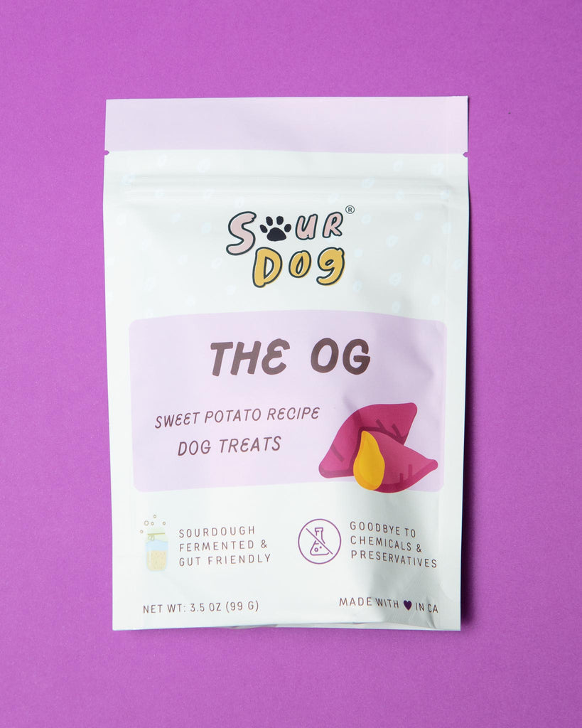 The Og - Sweet Potato Sourdough Dog Treats eat SOURDOG