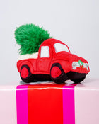 Holiday Hauler Squeaky Plush Dog Toy