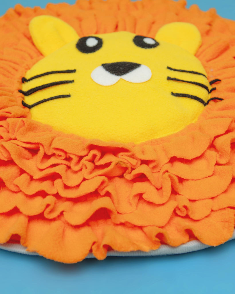 Lion Dog Snuffle Mat Play CHEERHUNTING