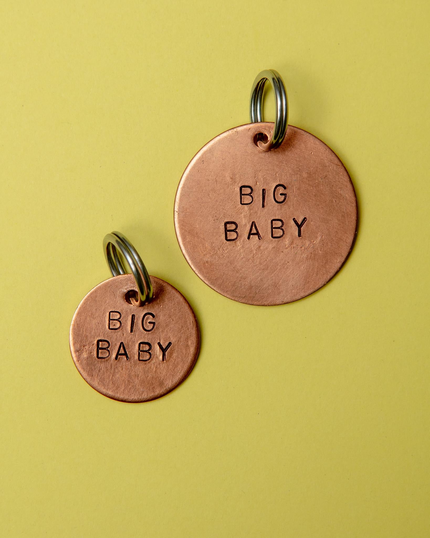 Copper pet tags best sale