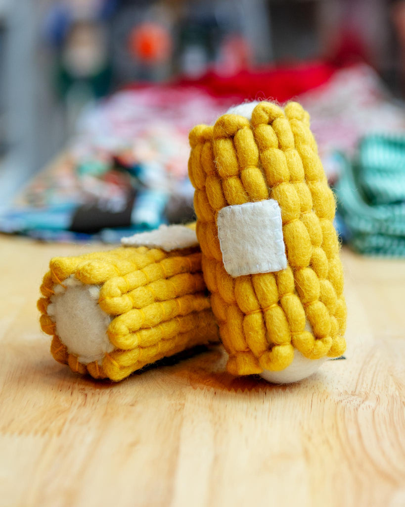 Boiled Wool Corn Dog Toy (FINAL SALE) Play WARE OF THE DOG   