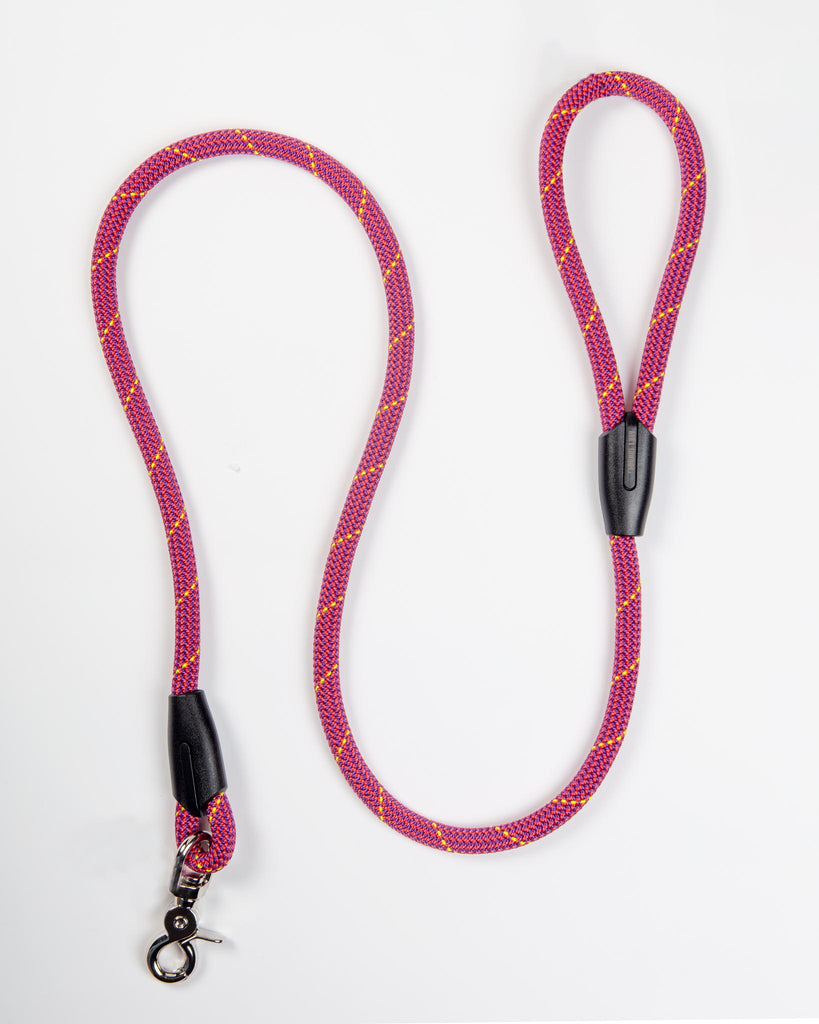 Classic Dog Leash in Mulberry Wine (Made in the USA) WALK ROPE HOUNDS   