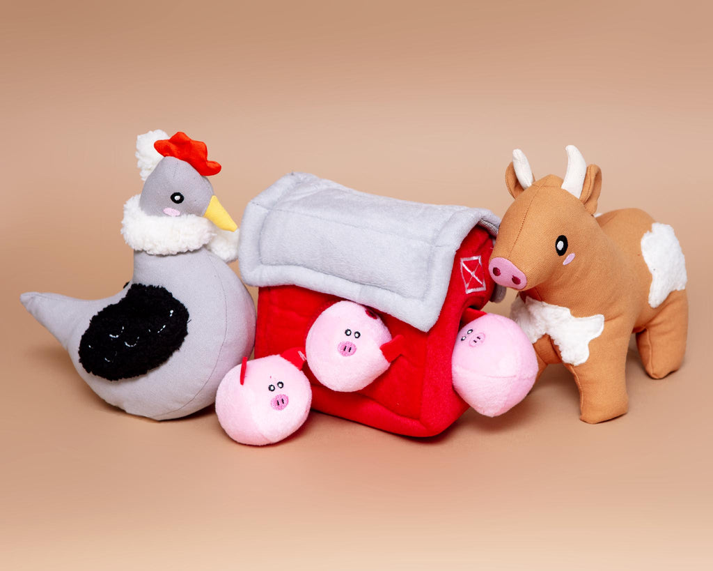 Cotton Cuddler Chicken Squeaky Plush Dog Toy (FINAL SALE) PLAY ZIPPY PAWS   