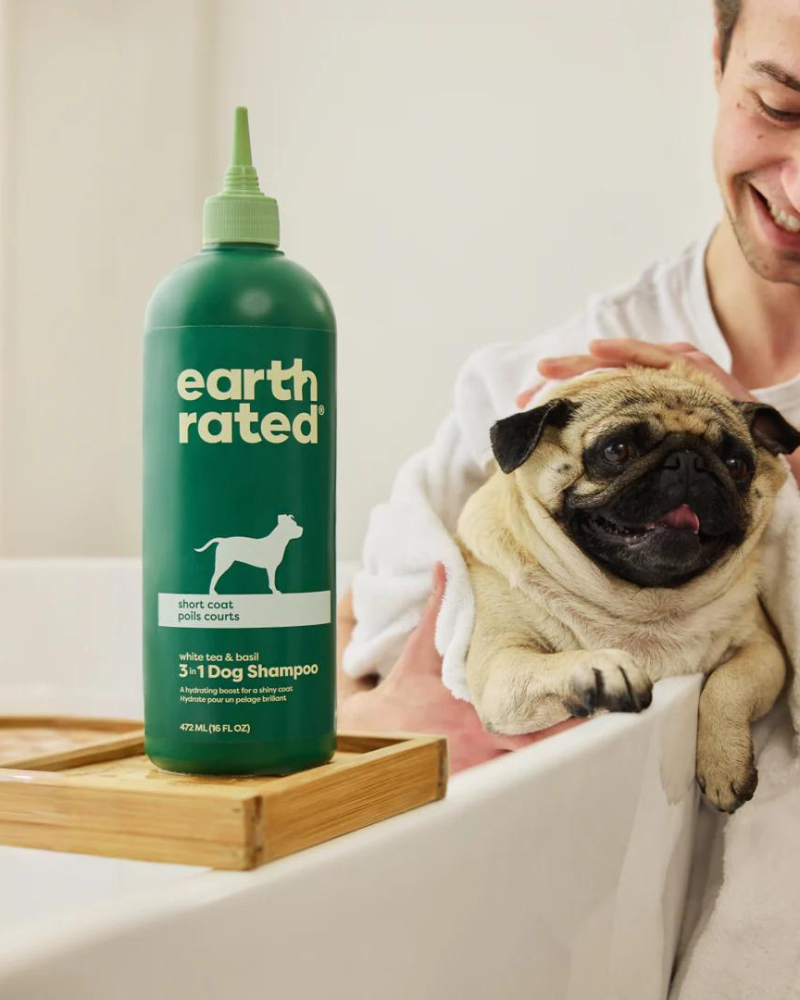 Short Coat 3-in-1 Dog Shampoo Clean EARTH RATED   