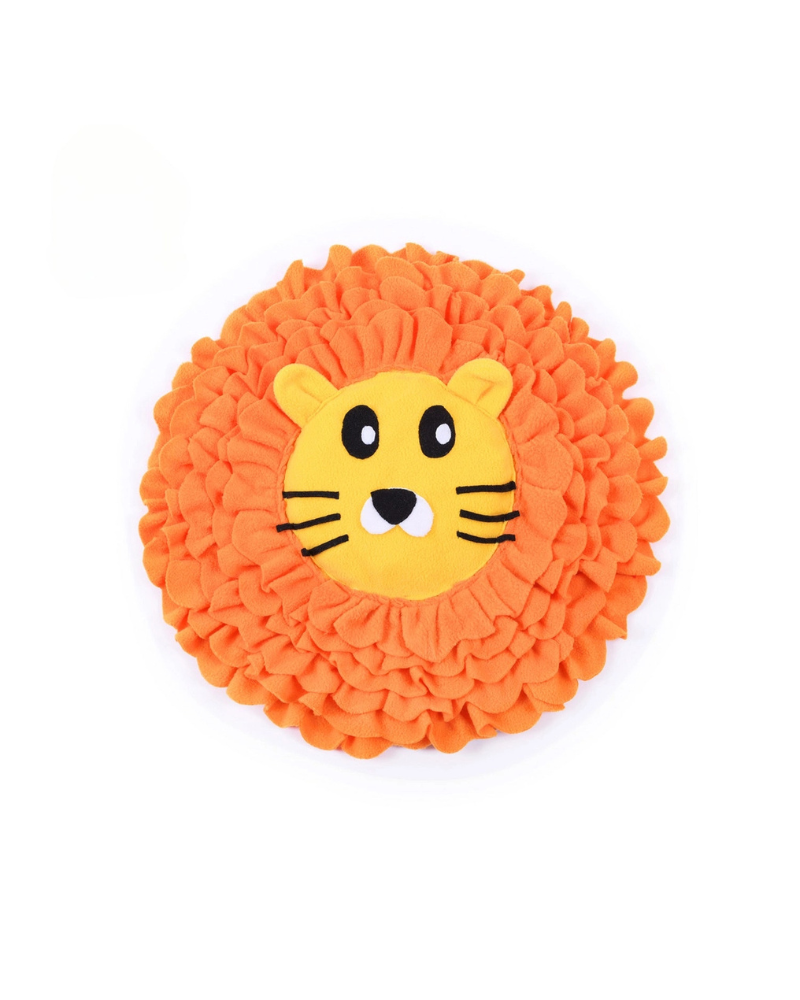 Lion Dog Snuffle Mat Play CHEERHUNTING