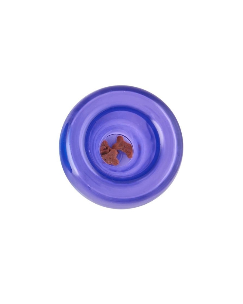 Orbee-Tuff Lil' Snoop Interactive 4" Dog Toy (Made in the USA) Play PLANET DOG Purple  