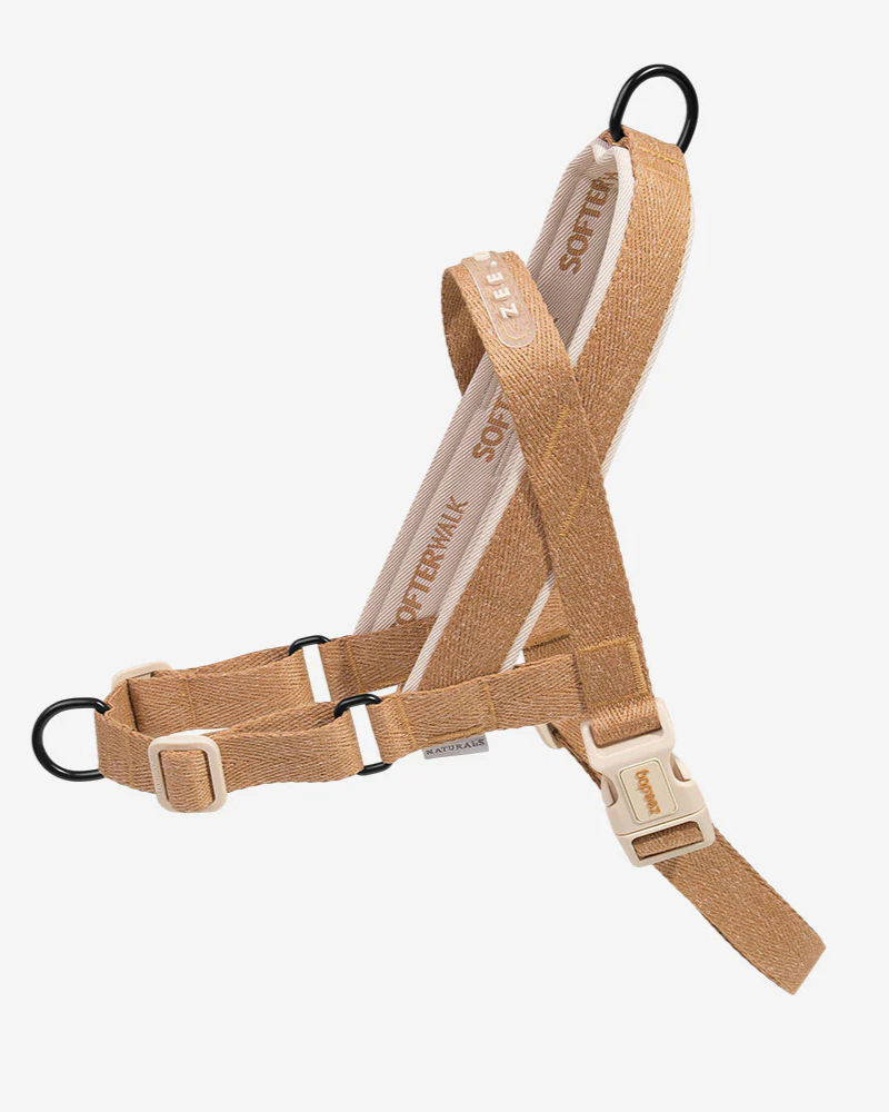 SofterWalk No-Pull Dog Harness in Dune WALK ZEE.DOG