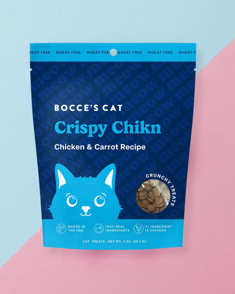 Crispy Chickn Cat Treats EAT BOCCE'S BAKERY