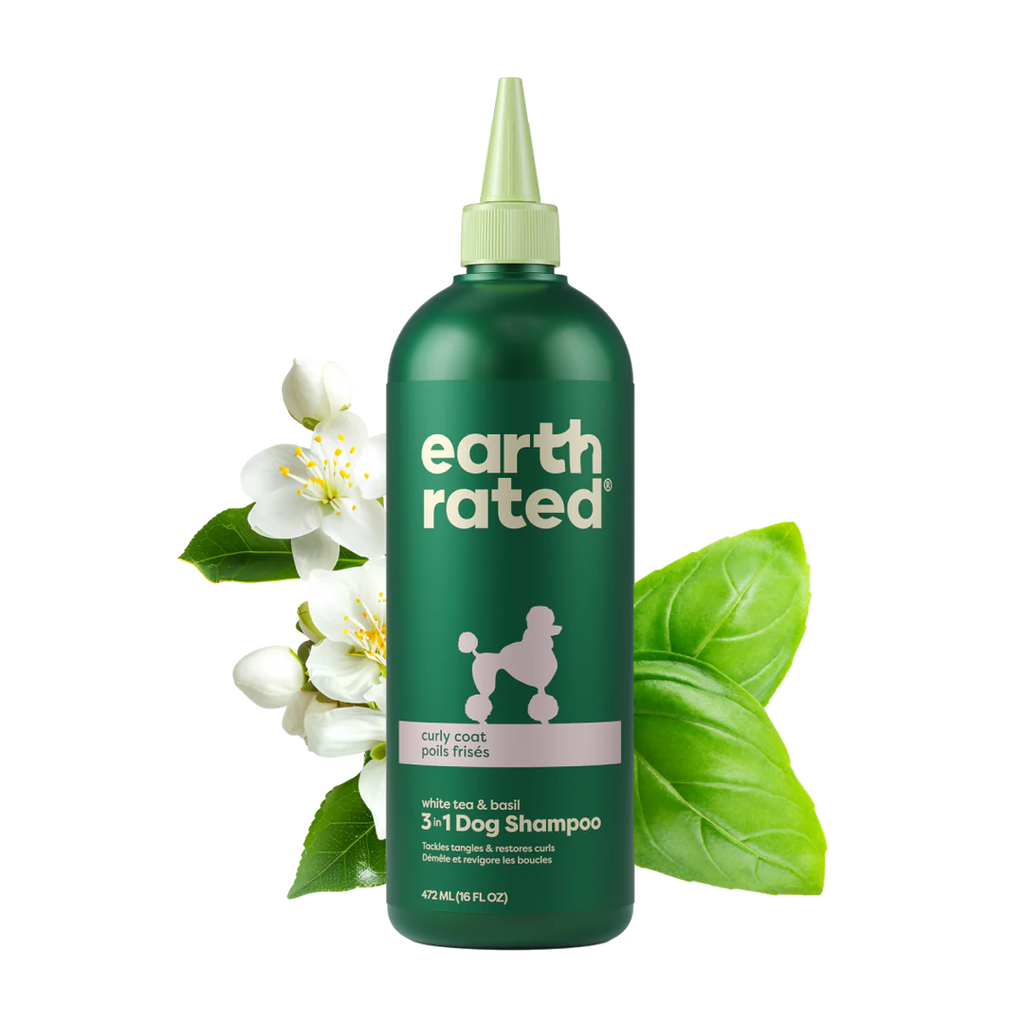 Curly Coat 3-in-1 Dog Shampoo Clean EARTH RATED   