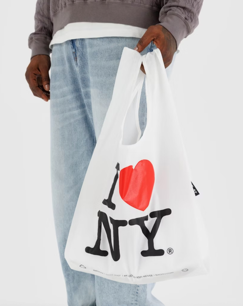 Standard Baggu Reusable Bag in I Love NY Carry BAGGU   