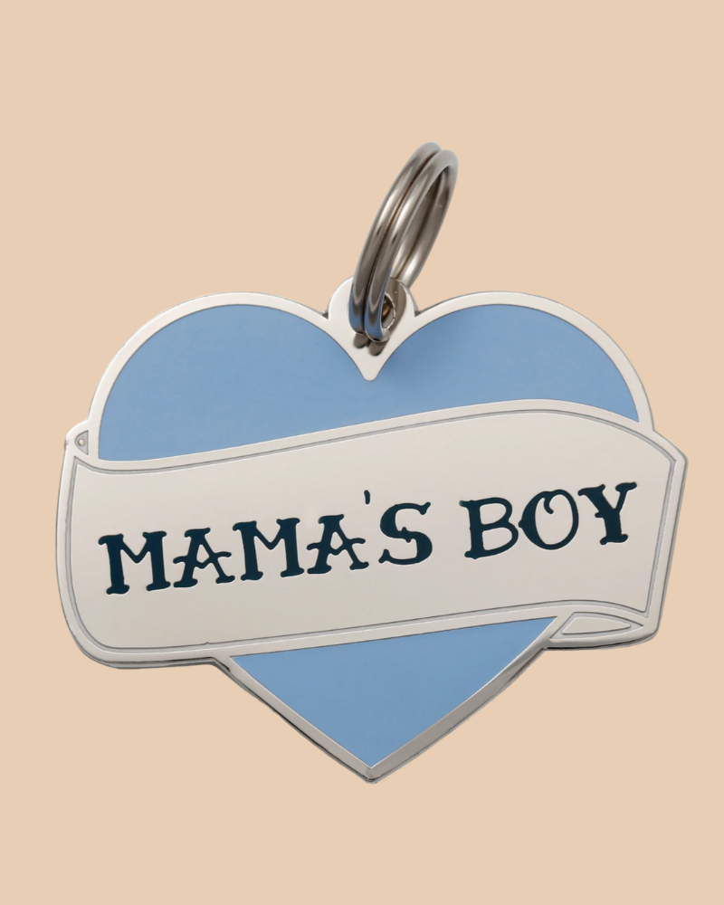 Mama's Boy Custom Pet ID Tag (Custom/Drop-Ship) DROP-SHIP TWO TAILS PET COMPANY   