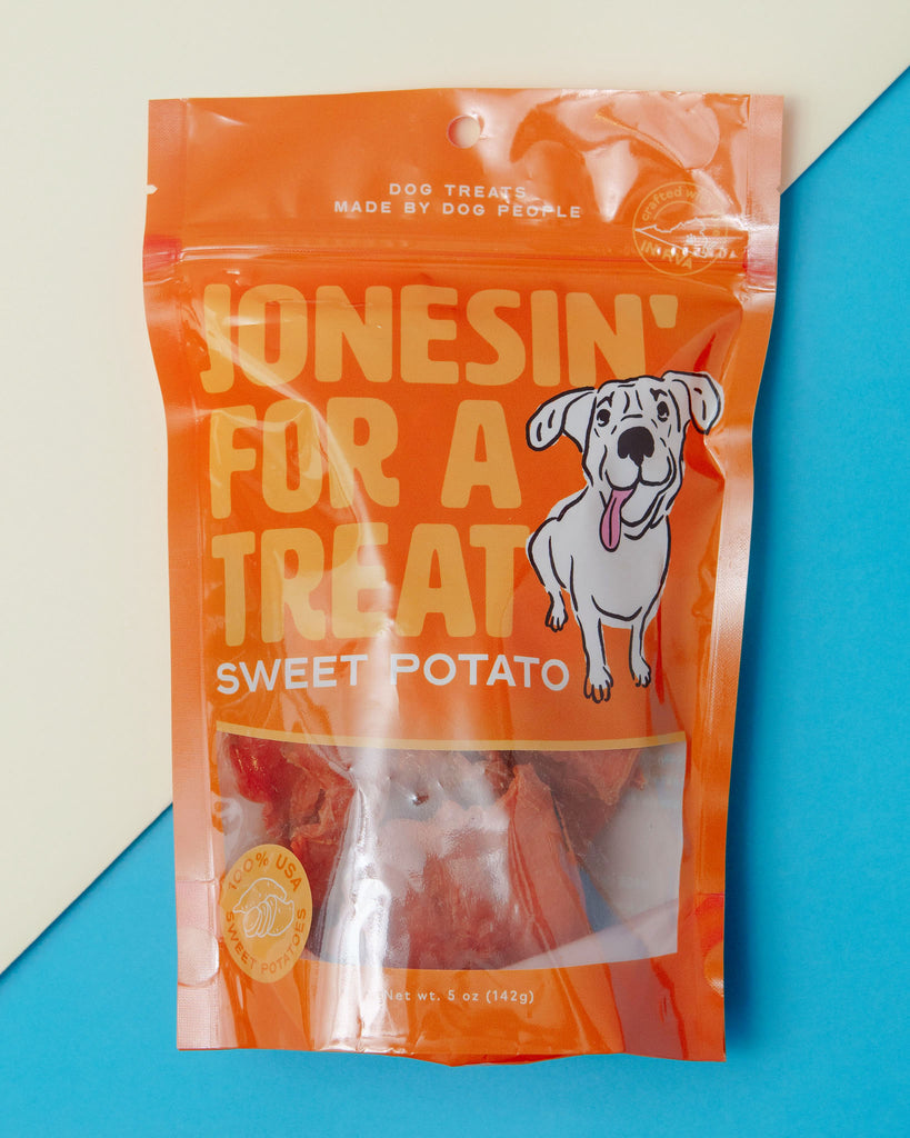 Sweet Potato Dehydrated Dog Treat (Made in the USA) Eat JONESIN’ FOR A TREAT   