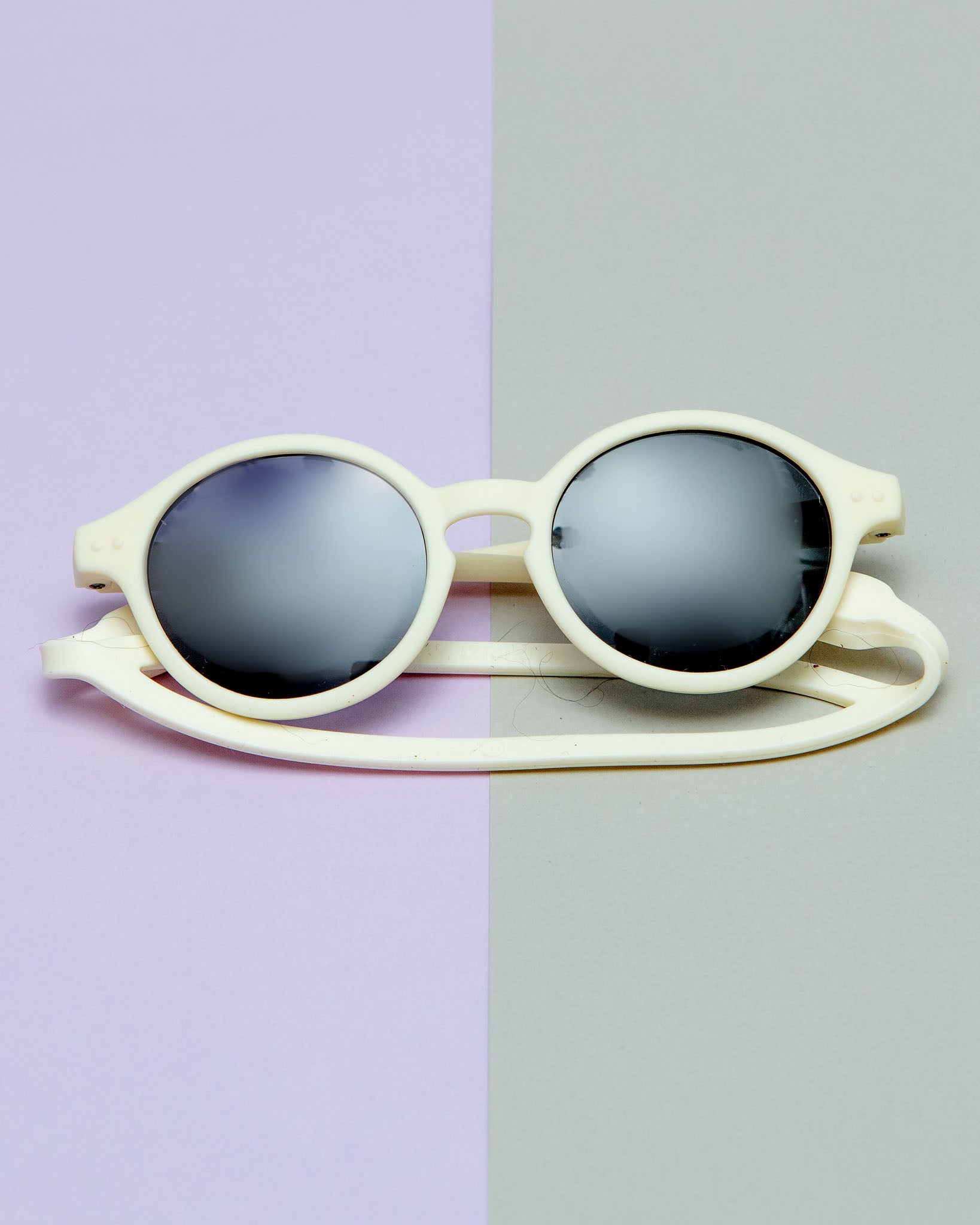 Baby Sunglasses in Milk White