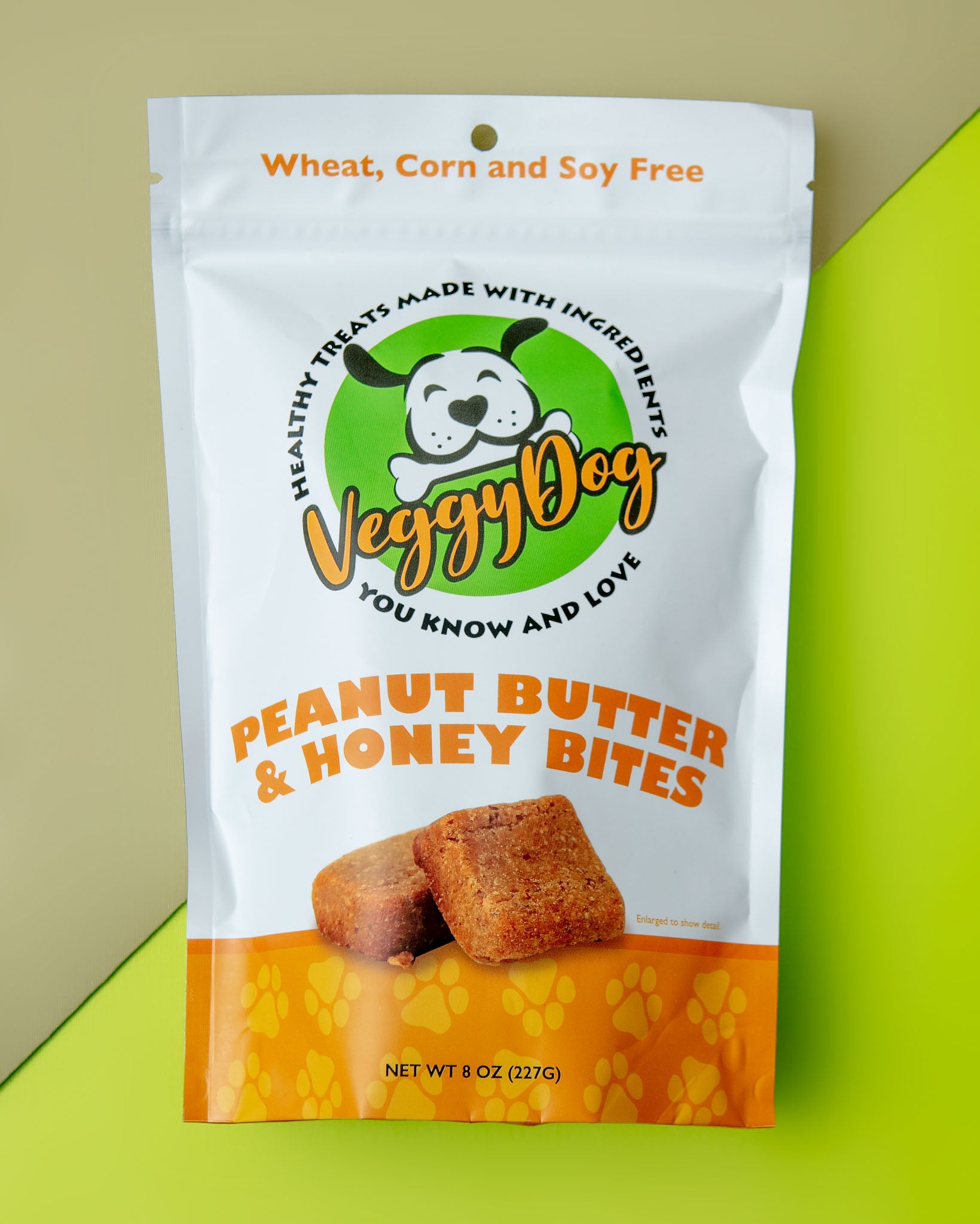 Peanut Butter Honey Bites Dog Treats