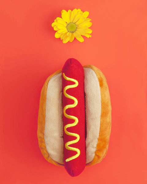 P.L.A.Y. - American Classic Food Hot Diggy Dog Toy - Hala's Paws