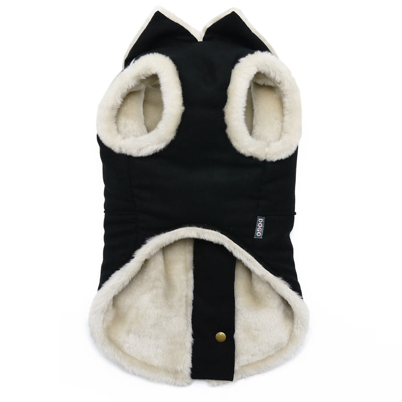 DOGO | Furry Runner Coat in Black (BIG DOG SALE)  DOGO   