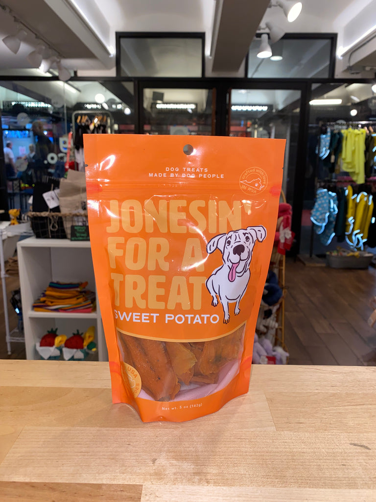 Sweet Potato Dehydrated Dog Treat (Made in the USA) Eat JONESIN’ FOR A TREAT   