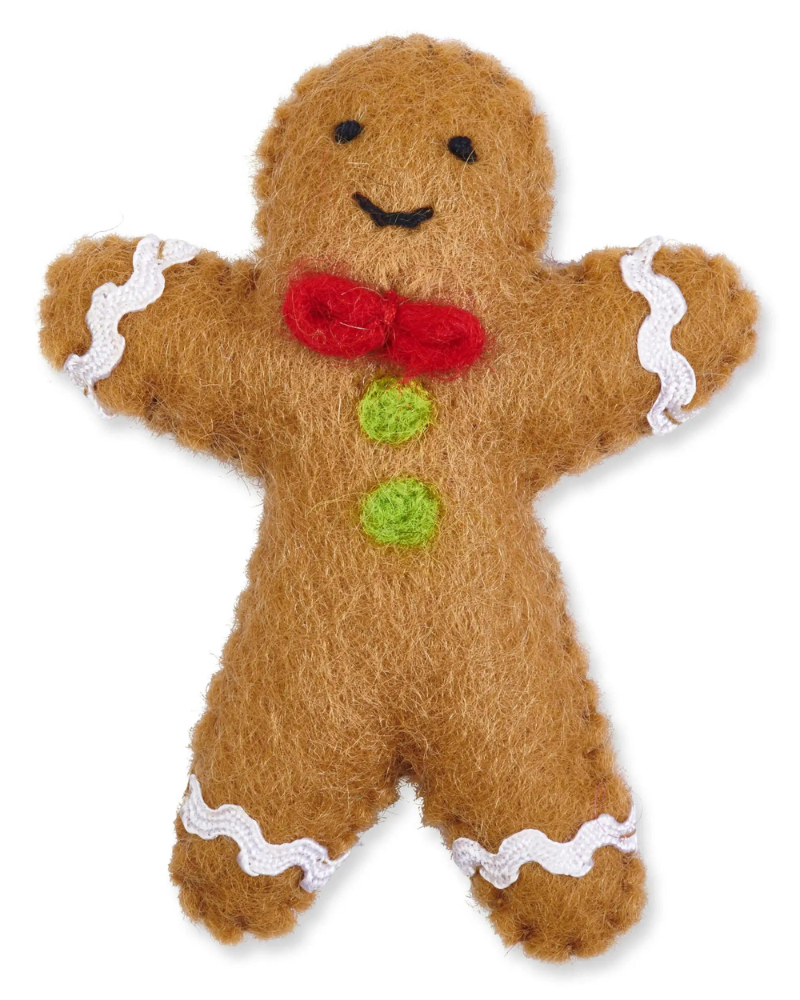 The Gingerbread Man Cat Toy Play THE FOGGY DOG   